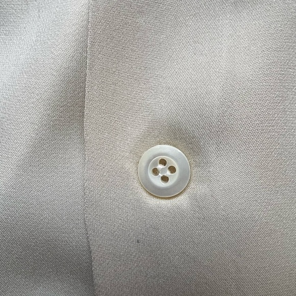 Prada 100% Silk Blouse Size 40 - Picture 7 of 8